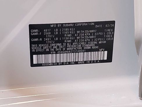 New 2026 Subaru Crosstrek 2.5i Wilderness image 36