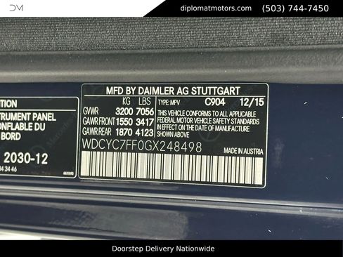 Used 2016 Mercedes-Benz G 65 AMG 4MATIC image 51