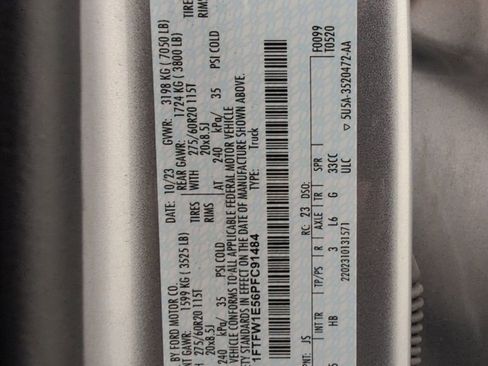 Used 2023 Ford F150 Lariat w/ Max Trailer Tow Package image 45