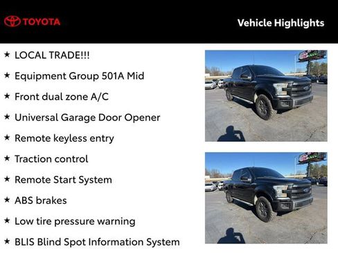 Used 2015 Ford F150 Lariat image 2