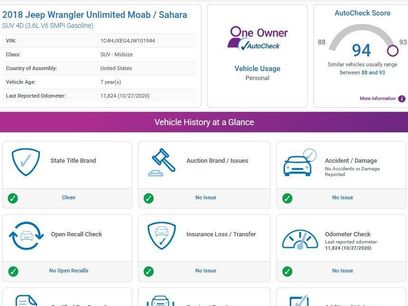 Used 2018 Jeep Wrangler Unlimited Sahara w/ Uconnect 4C Nav & Sound Group