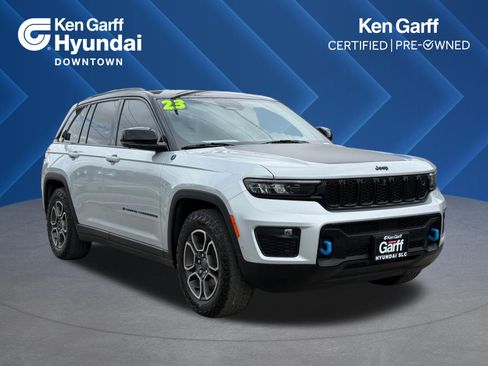 Used 2023 Jeep Grand Cherokee Trailhawk w/ Advanced Protech Group II AWD/4WD image 1
