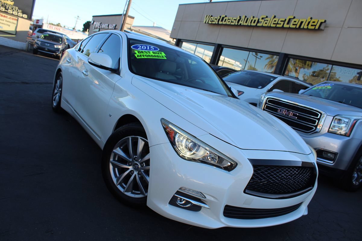 Used 2015 INFINITI Q50 Premium w/ Navigation Package RWD image 35