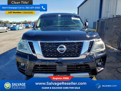 Used 2017 Nissan Armada Platinum w/ Captain Seat Package image 7