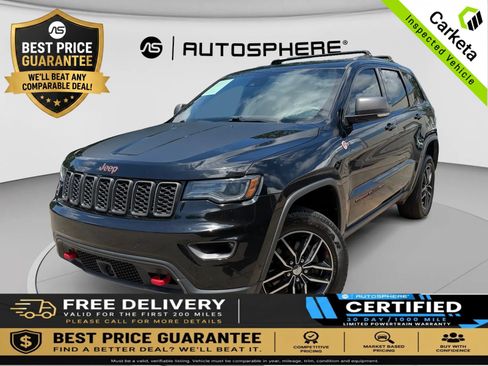 Used 2018 Jeep Grand Cherokee Trailhawk w/ Trailhawk Luxury Group AWD/4WD image 1