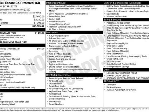 Used 2024 Buick Encore GX Preferred w/ Comfort Package image 37