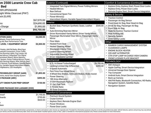 Used 2023 RAM 2500 Laramie w/ Night Edition AWD/4WD image 11