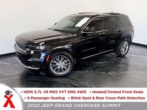 Used 2022 Jeep Grand Cherokee Summit w/ Luxury Tech Group V AWD/4WD image 1