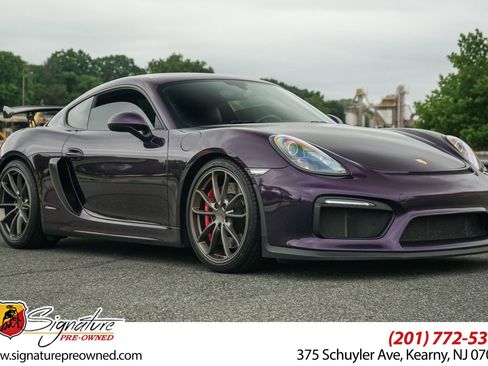 Used 2016 Porsche Cayman GT4 w/ Sport Chrono Package RWD image 1