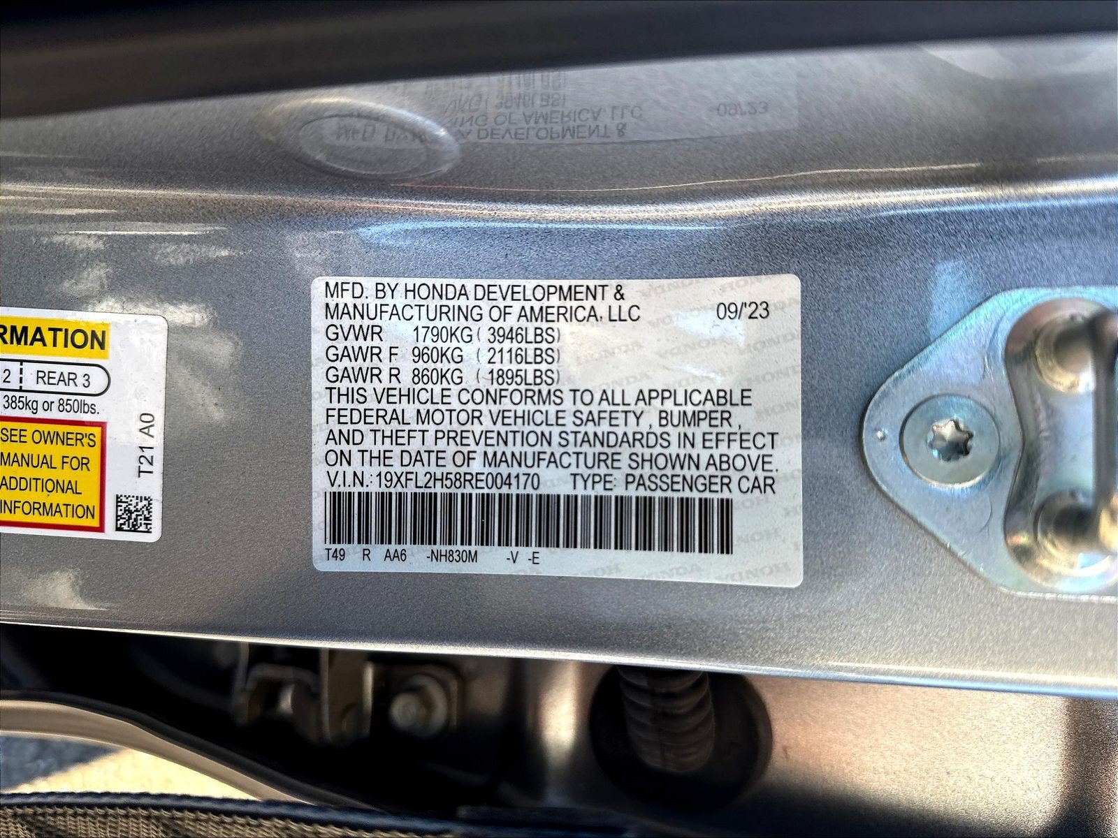 Certified 2024 Honda Civic LX image 22