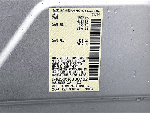 Used 2014 Nissan Leaf SV w/ LED & Quick Charge Package image 17