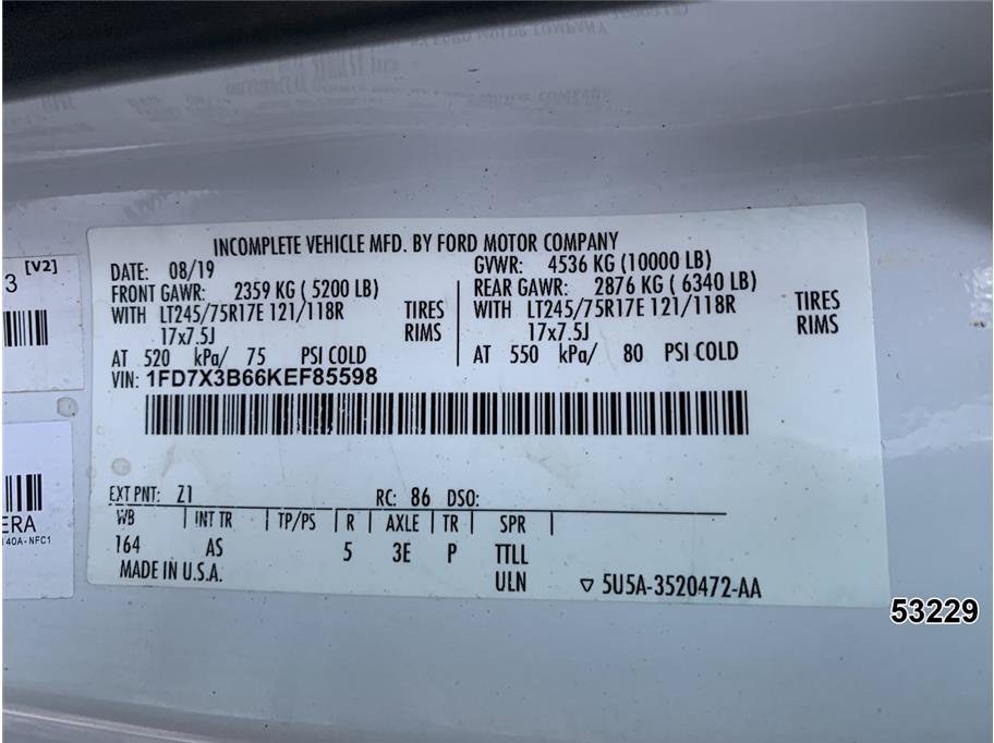 Used 2019 Ford F350 XL w/ XL Value Package AWD/4WD image 15