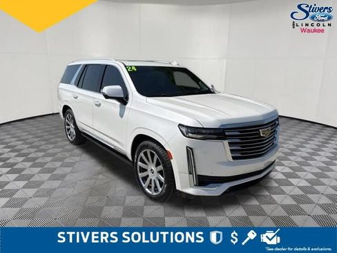Used 2024 Cadillac Escalade Premium Luxury Platinum w/ Heavy-Duty Trailer Package AWD/4WD image 3