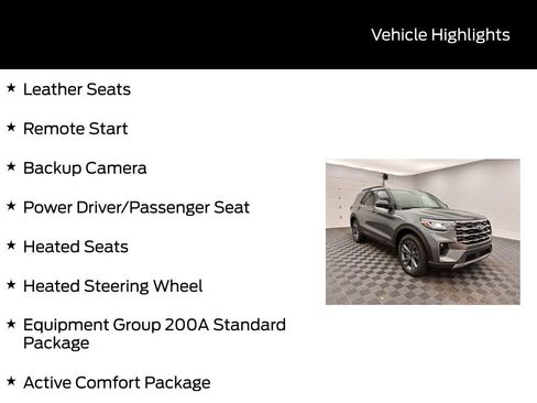 New 2026 Ford Explorer Active w/ Active Comfort Package image 5