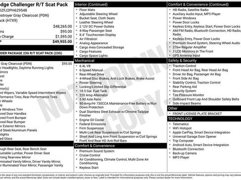 Used 2023 Dodge Challenger R/T Scat Pack RWD image 6