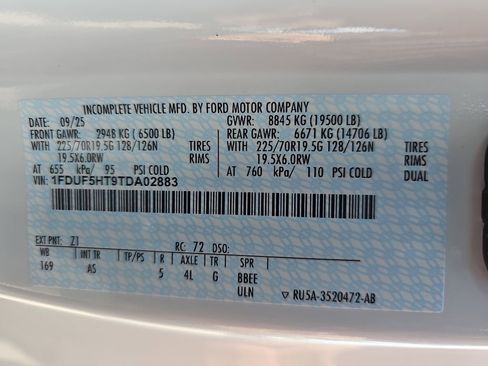 New 2026 Ford F550 4x4 Regular Cab Super Duty image 43