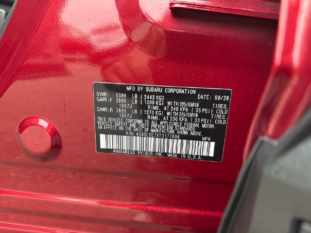 New 2026 Subaru Forester Touring AWD/4WD image 19