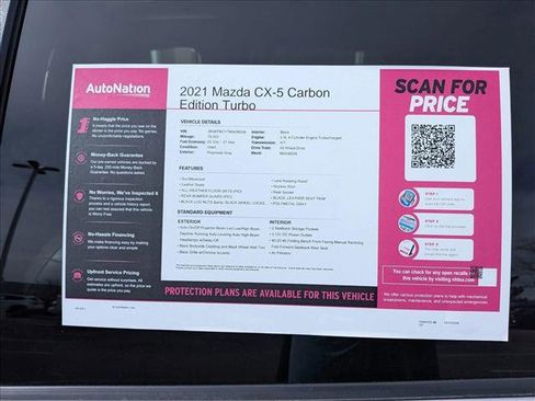 Used 2021 MAZDA CX-5 Carbon Edition image 24