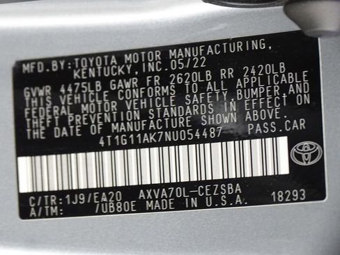 Used 2022 Toyota Camry SE image 17