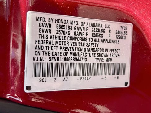 Used 2002 Honda Odyssey EX-L image 24