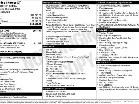 Used 2023 Dodge Charger GT w/ Plus Group RWD image 2