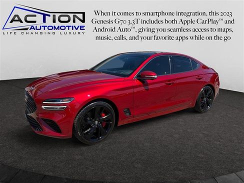 Used 2023 Genesis G70 3.3T w/ Sport Prestige Package RWD image 4