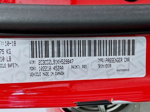 Used 2019 Dodge Challenger SRT Hellcat Redeye RWD image 31