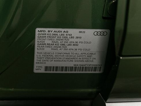 Used 2023 Audi SQ5 Prestige w/ Prestige Package AWD/4WD image 59