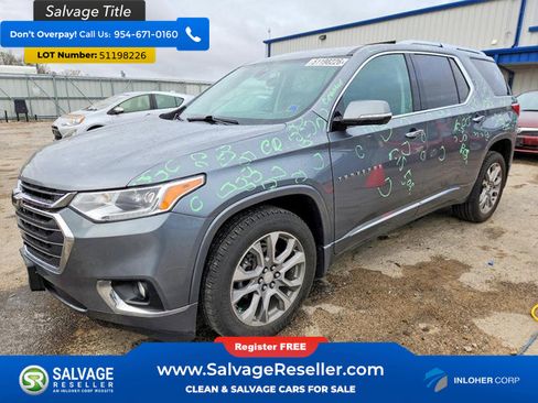 Used 2020 Chevrolet Traverse Premier AWD/4WD image 1