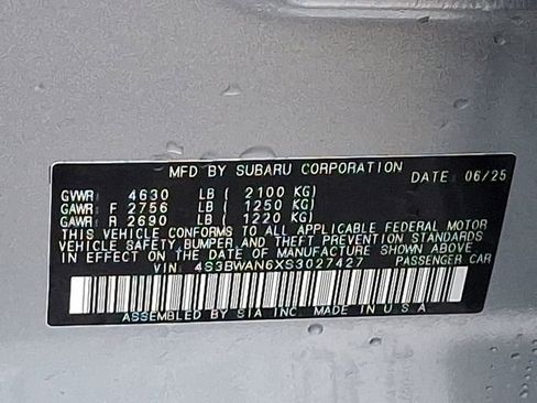 Certified 2025 Subaru Legacy Limited image 27