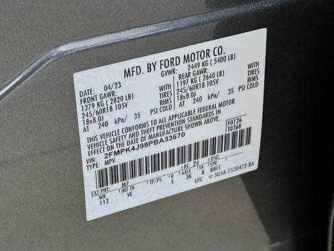 Certified 2023 Ford Edge SEL w/ Convenience Package AWD/4WD image 22