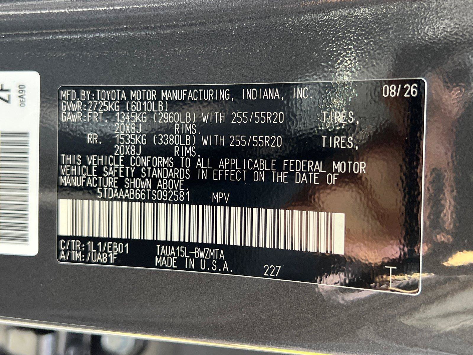New 2026 Lexus TX 350 AWD w/ Technology Package image 26