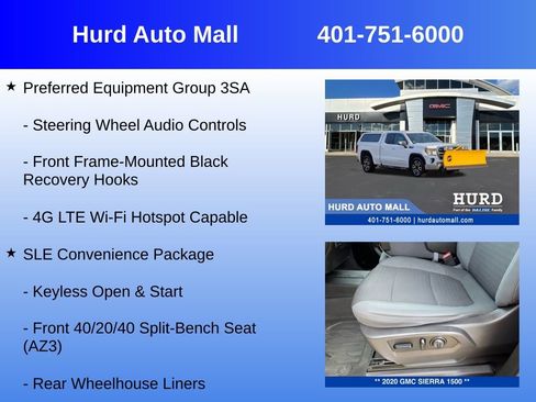 Used 2020 GMC Sierra 1500 SLE w/ SLE Value Package image 18