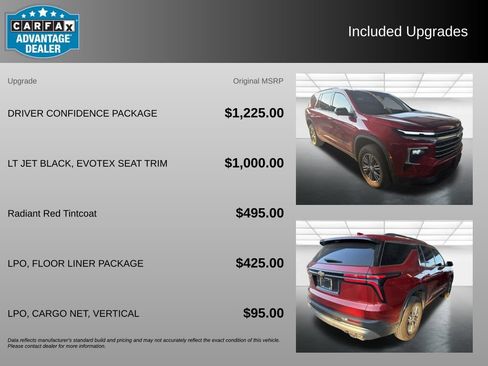 Used 2026 Chevrolet Traverse LT w/ Driver Confidence Package FWD image 3