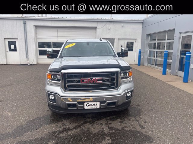 Used 2015 GMC Sierra 1500 SLT w/ SLT Crew Cab Value Package AWD/4WD image 3