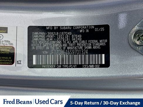 Used 2025 Subaru BRZ Limited image 30