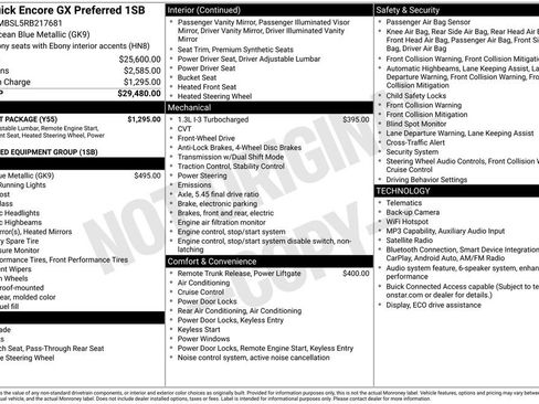 Certified 2024 Buick Encore GX Preferred w/ Comfort Package FWD image 13