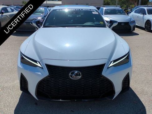 Certified 2024 Lexus IS 350 F Sport w/ Accessory Package 2 RWD image 9