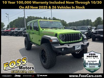 New 2025 Jeep Wrangler Sport S