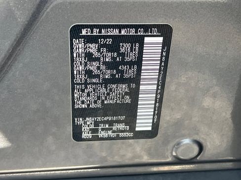 Used 2023 Nissan Armada S RWD image 40