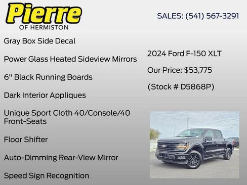 Certified 2024 Ford F150 XLT w/ Equipment Group 302A MID image 6