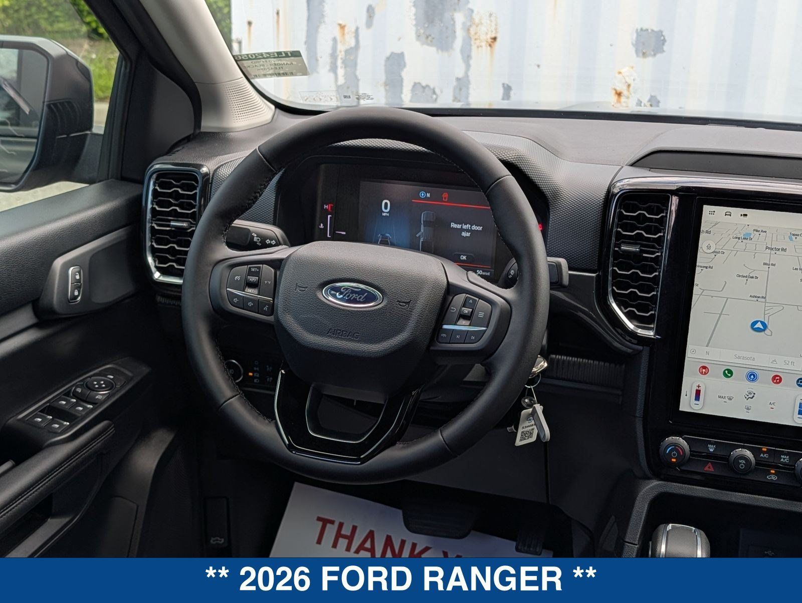 New 2026 Ford Ranger XLT w/ Black Appearance Package RWD image 18