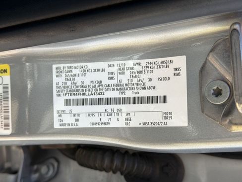 Used 2020 Ford Ranger Lariat w/ Equipment Group 501A Mid AWD/4WD image 19
