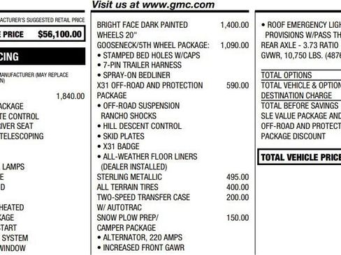 Certified 2026 GMC Sierra 2500 SLE w/ SLE Value Package; AWD/4WD image 2