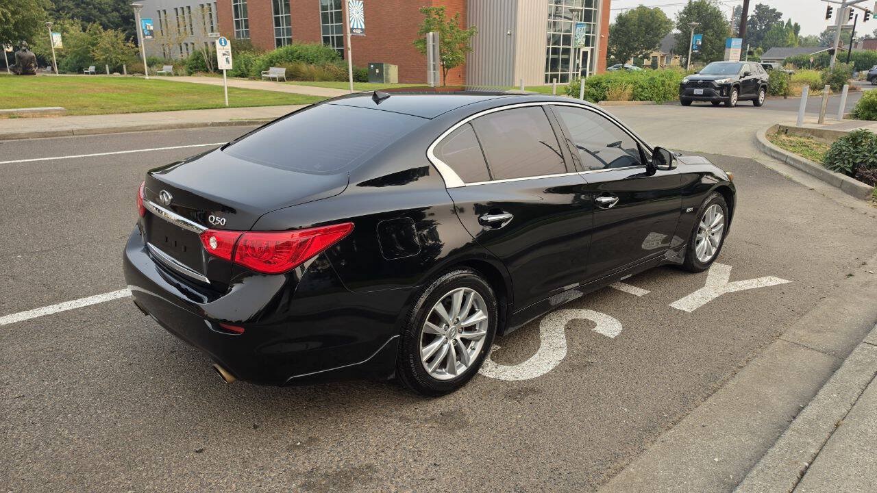 Used 2016 INFINITI Q50 Premium w/ 2.0T Premium Plus Package RWD image 5