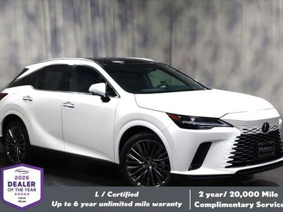 Certified 2025 Lexus RX 450h AWD w/ Luxury Package