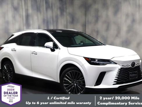 Certified 2025 Lexus RX 450h AWD w/ Luxury Package image 1