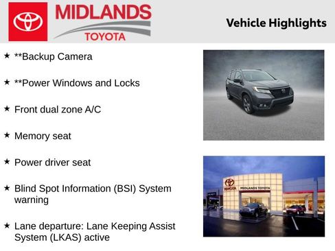 Used 2019 Honda Passport Touring image 2