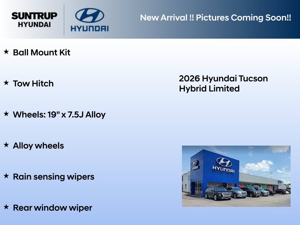 New 2026 Hyundai Tucson Limited w/ Tow & Go Package AWD/4WD image 5