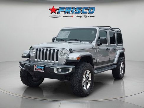 Used 2020 Jeep Wrangler Unlimited Sahara AWD/4WD image 3